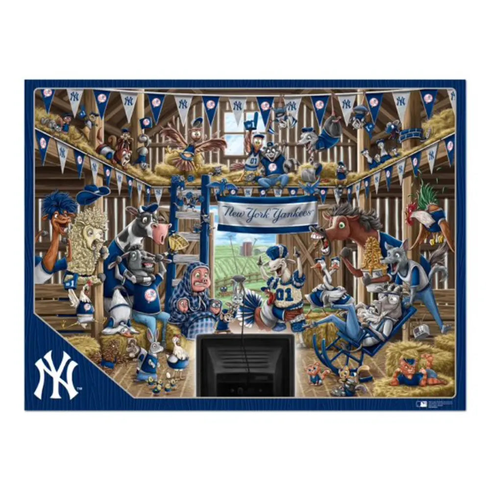 Rompecabezas YouTheFan MLB Barnyard Fans Yankees