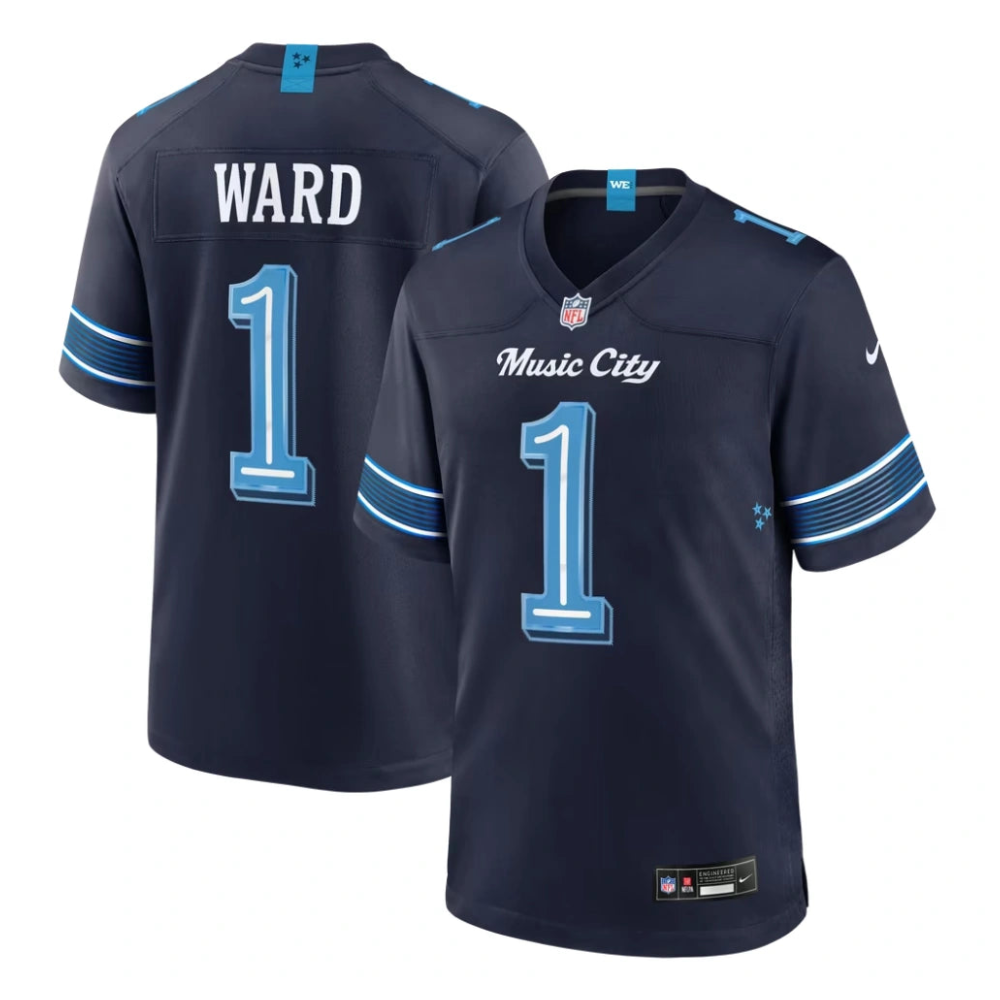 Jersey Nike NFL Limited Rivalries Cameron Ward #1 Titans