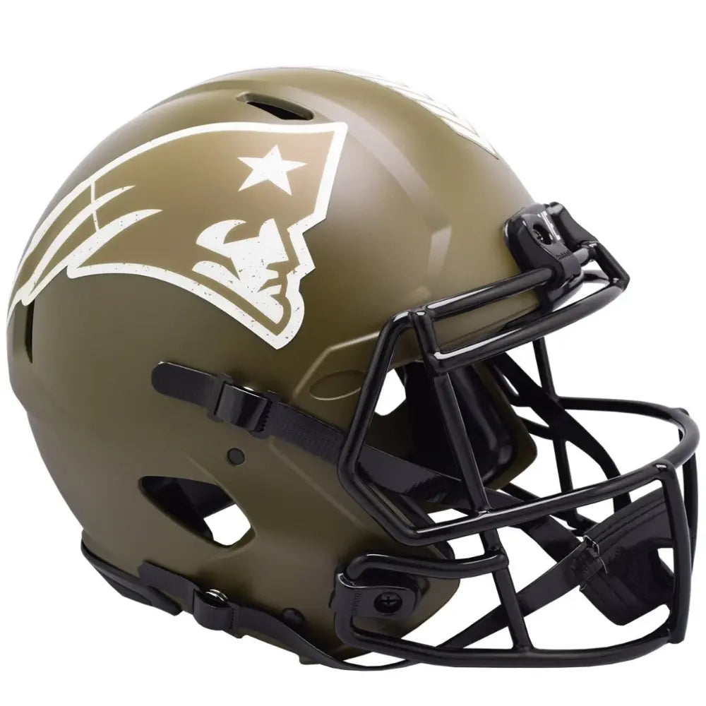 Casco Riddell NFL Speed Replica Salute To Service 2022 Patriots