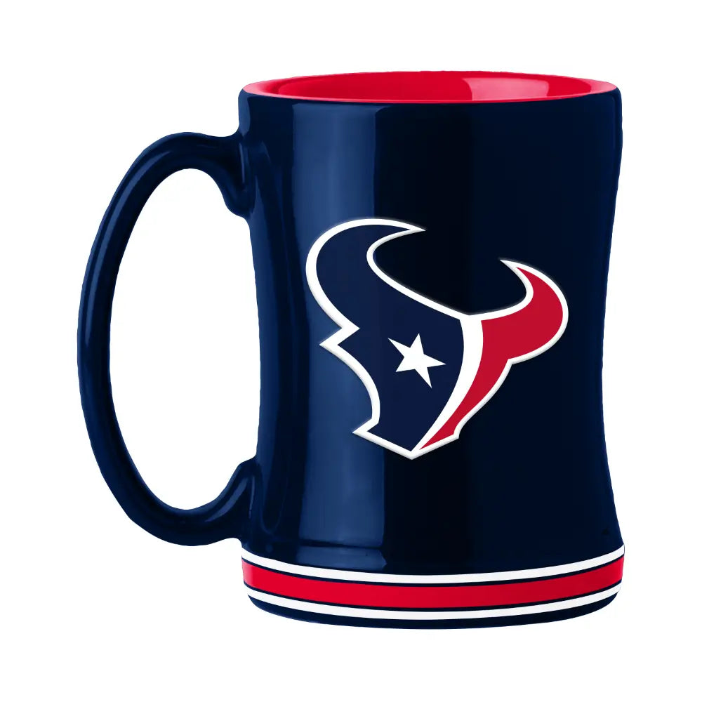 Taza NFL Relief Houston Texans 14 Oz