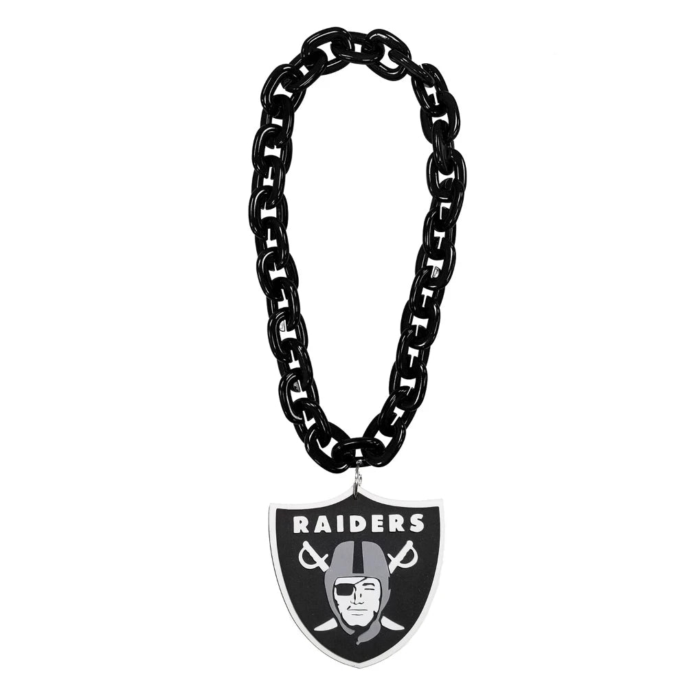 Fan Chain NFL Foam Logo Las Vegas Raiders
