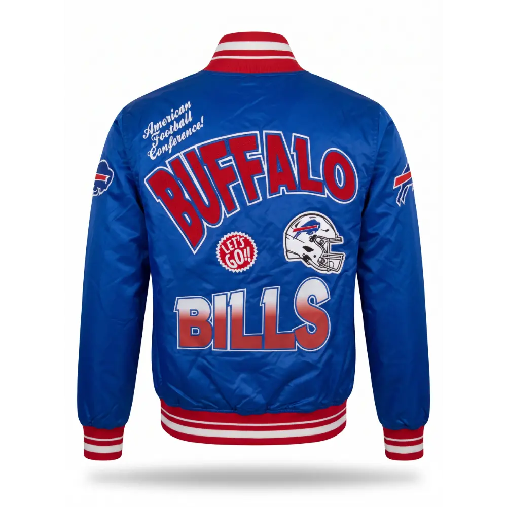 Chamarra Pro Standard NFL Turn It Up Satín Bills