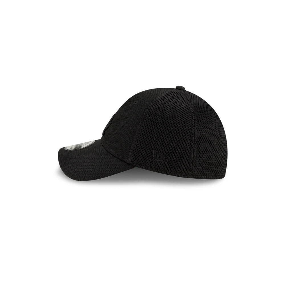 Gorra New Era 3930 MLB Basic Black And Black Dodgers