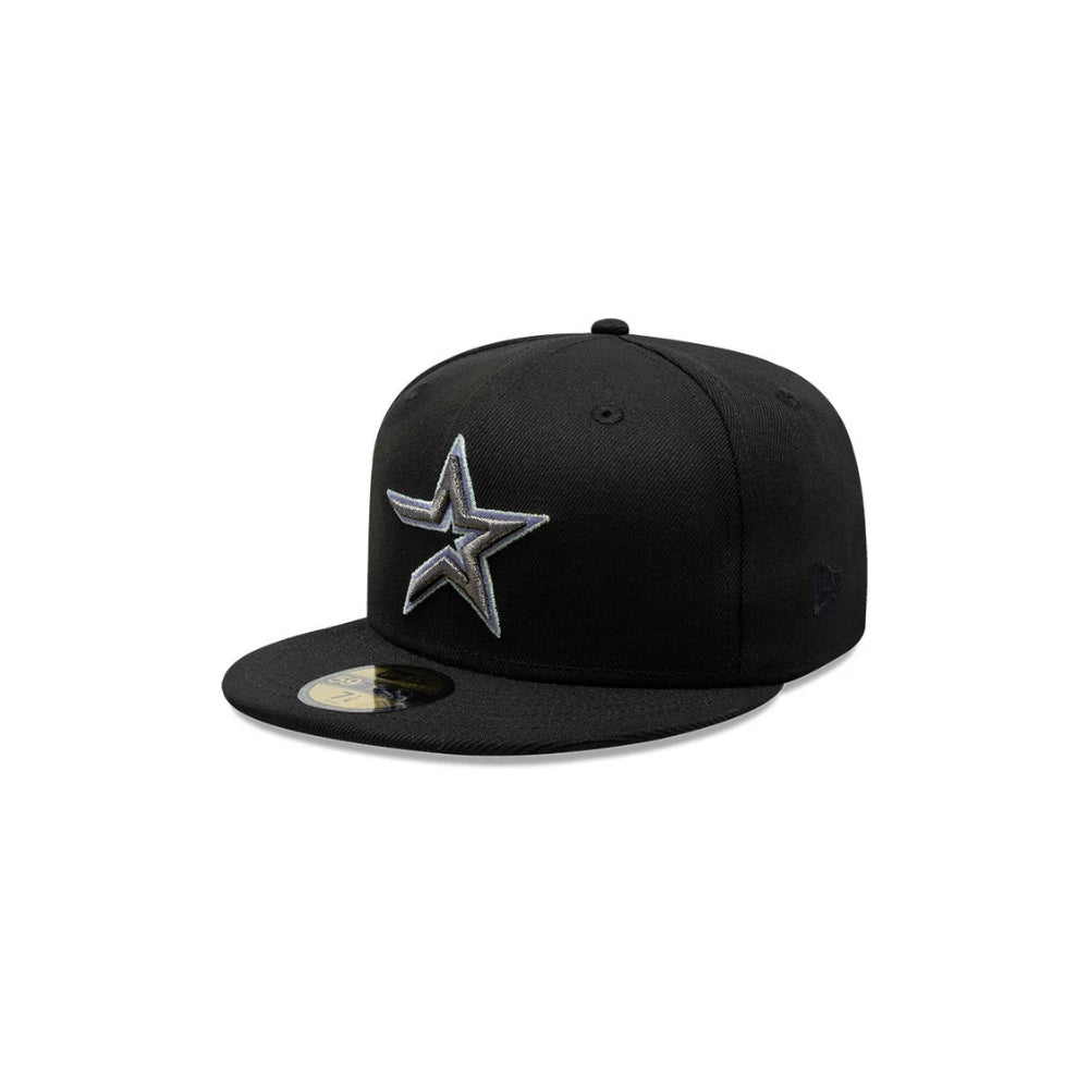 Gorra New Era 5950 MLB Black Blush Astros