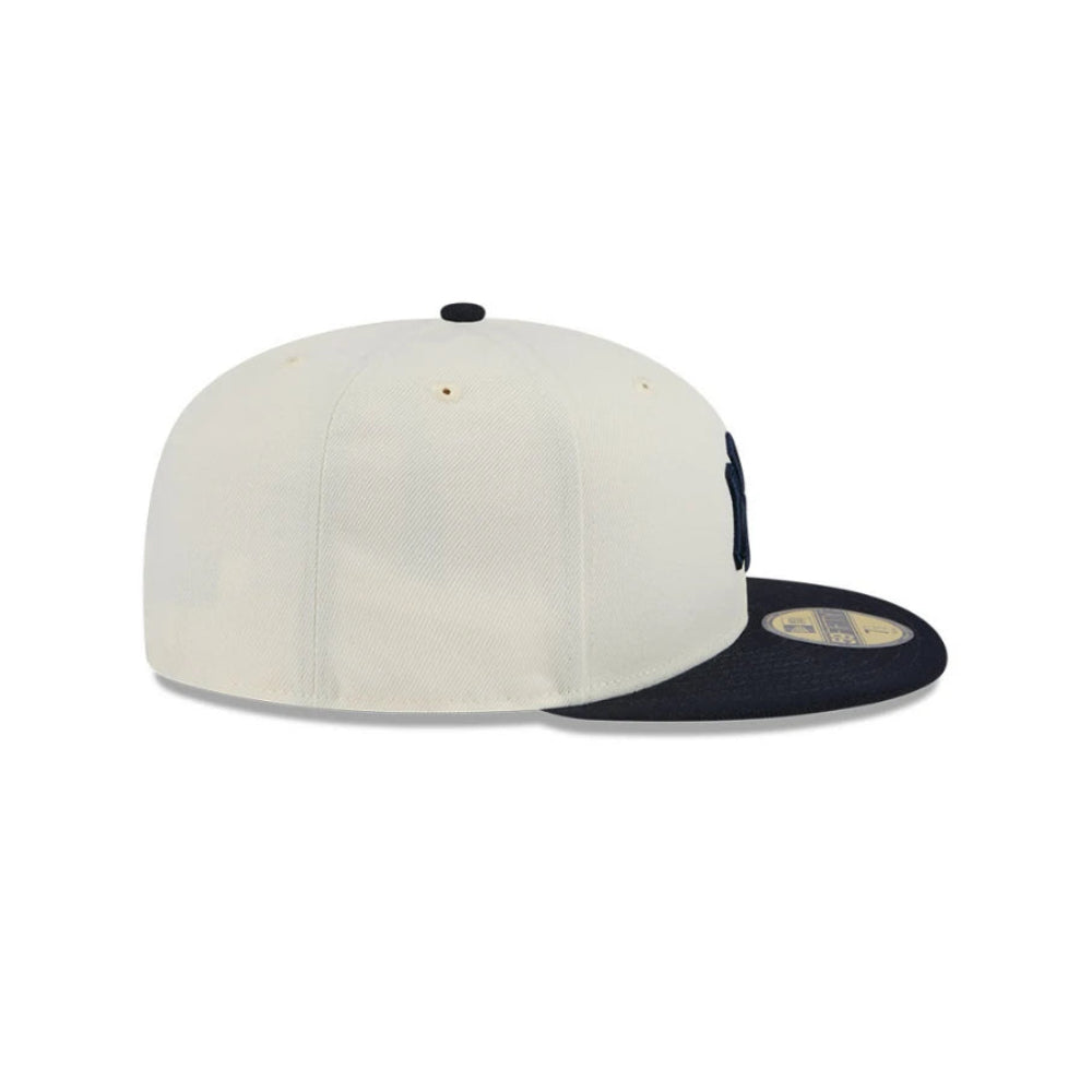 Gorra New Era 5950 MLB Evergreen Chrome Yankees