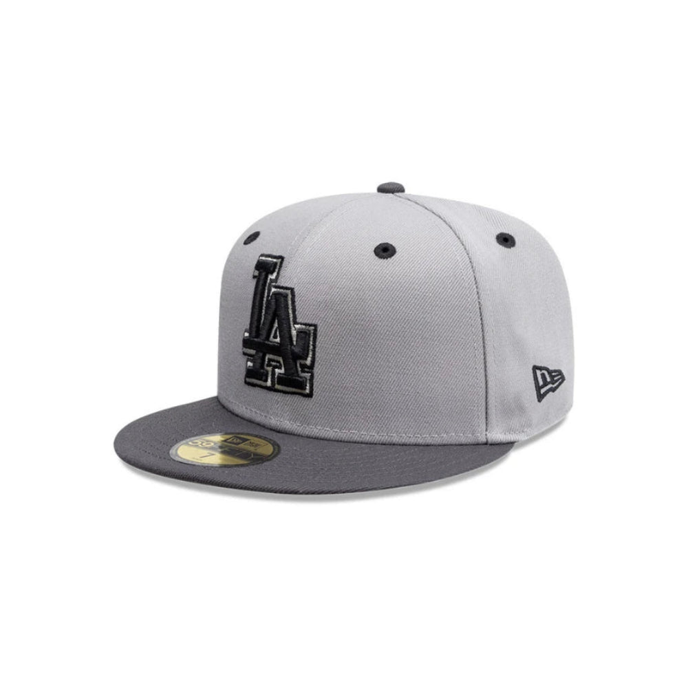 Gorra New Era 5950 MLB MLB Grey Graphite Cerrada Dodgers