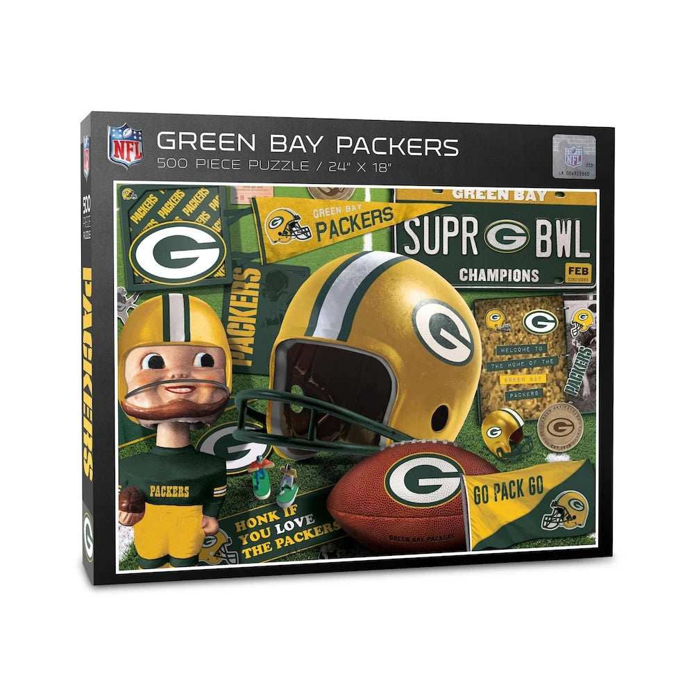 Rompecabezas YouTheFan NFL Retro Series Packers