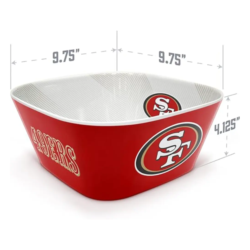 Botanero YouTheFan NFL Party Bowl 49Ers