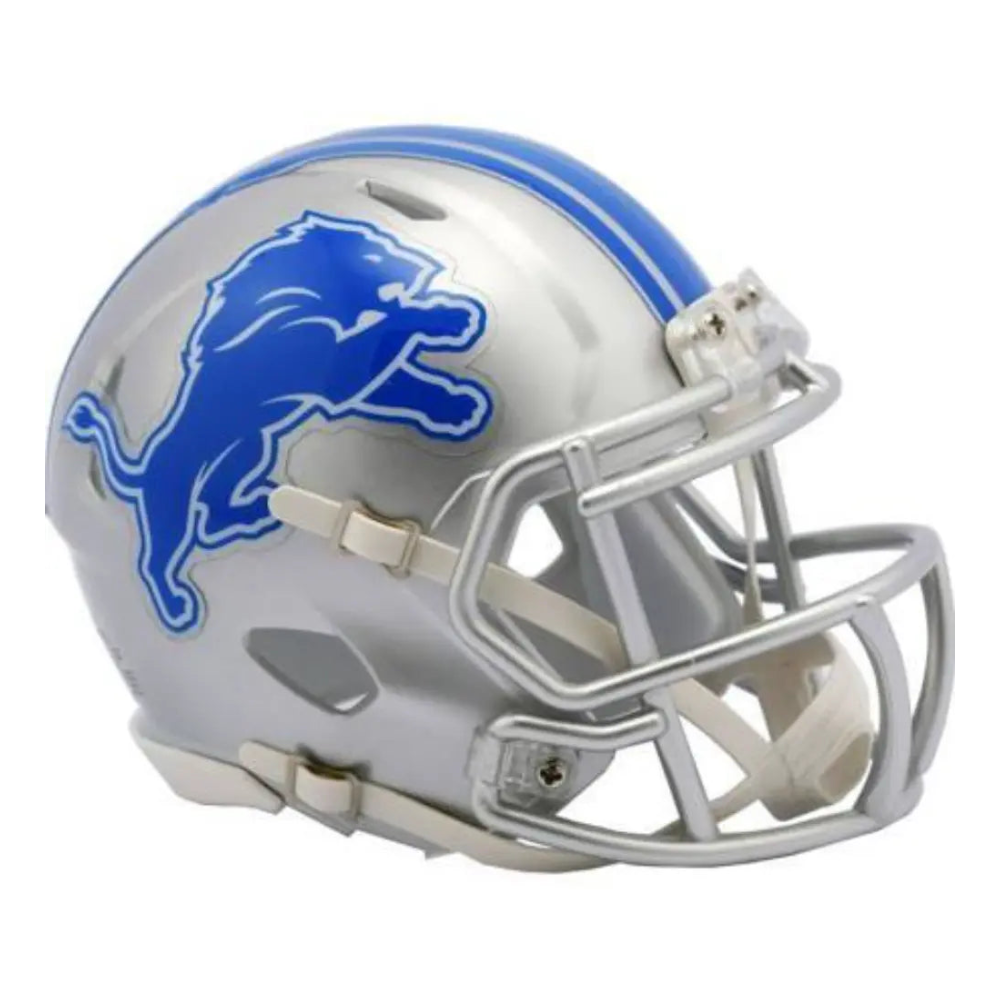 Casco Riddell NFL Throwback Speed Mini OTC Lions
