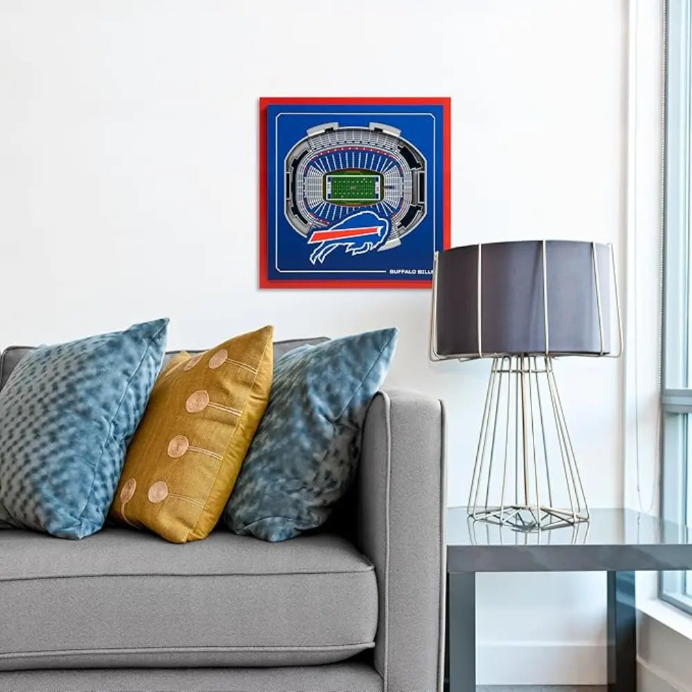 Cuadro NFL Stadium Series 3D Bills