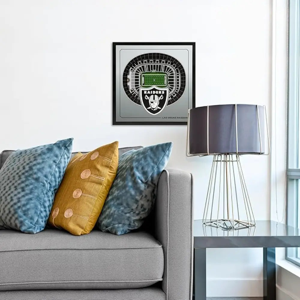 Cuadro NFL Stadium Series 3D Raiders