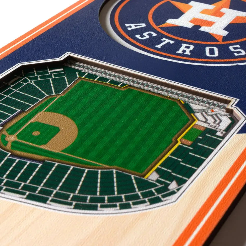 Cuadro YouTheFan NFL Stadium Banner 3D Astros