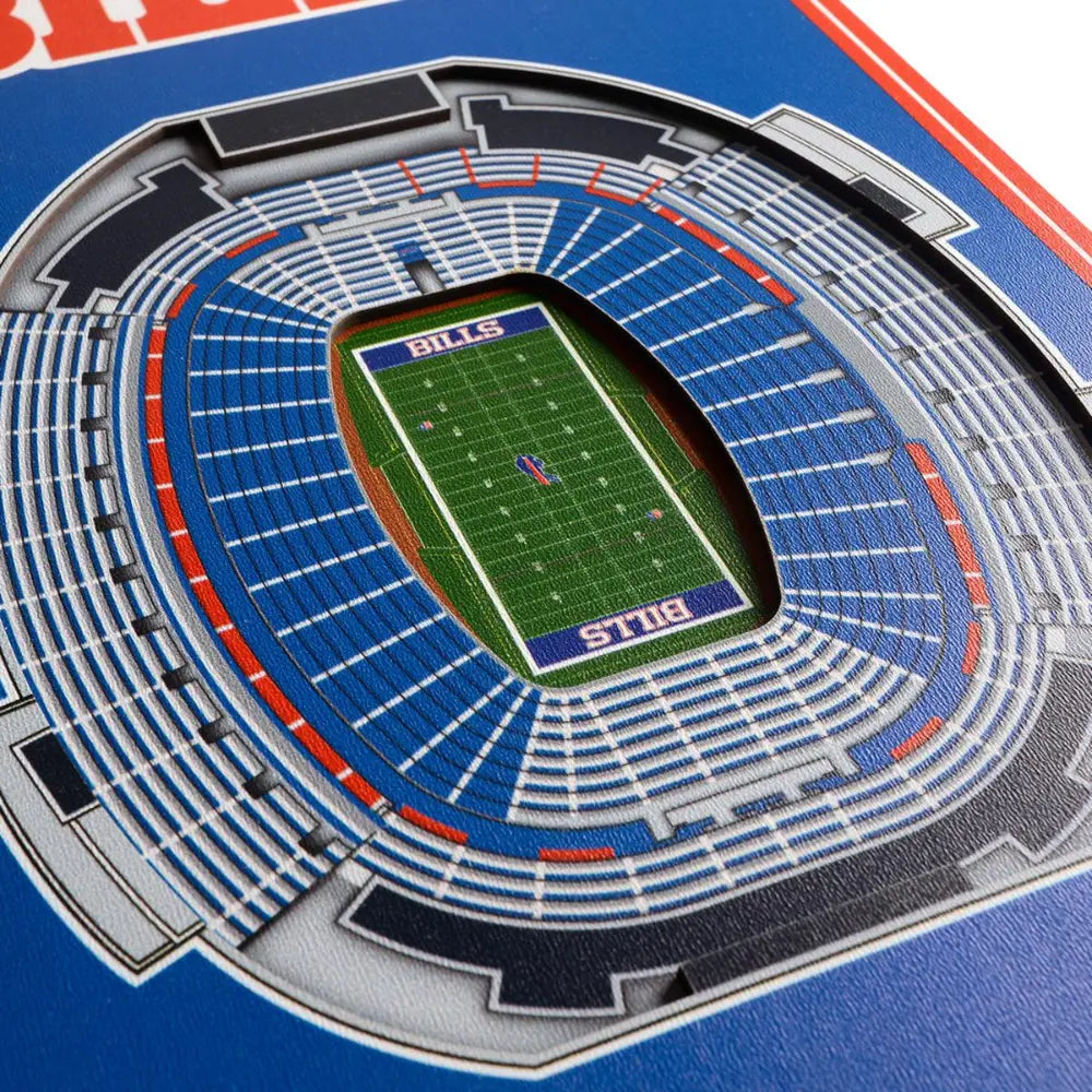 Cuadro YouTheFan NFL Stadium Banner 3D Bills