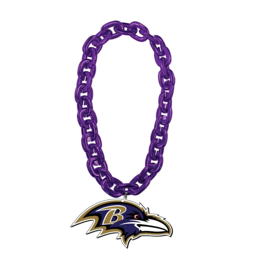 Fan Chain NFL Foam Logo Baltimore Ravens