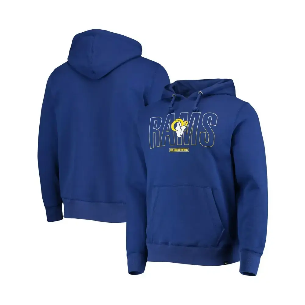 Hoodie 47 Brand NFL Split Squad Headline Pullover Rams