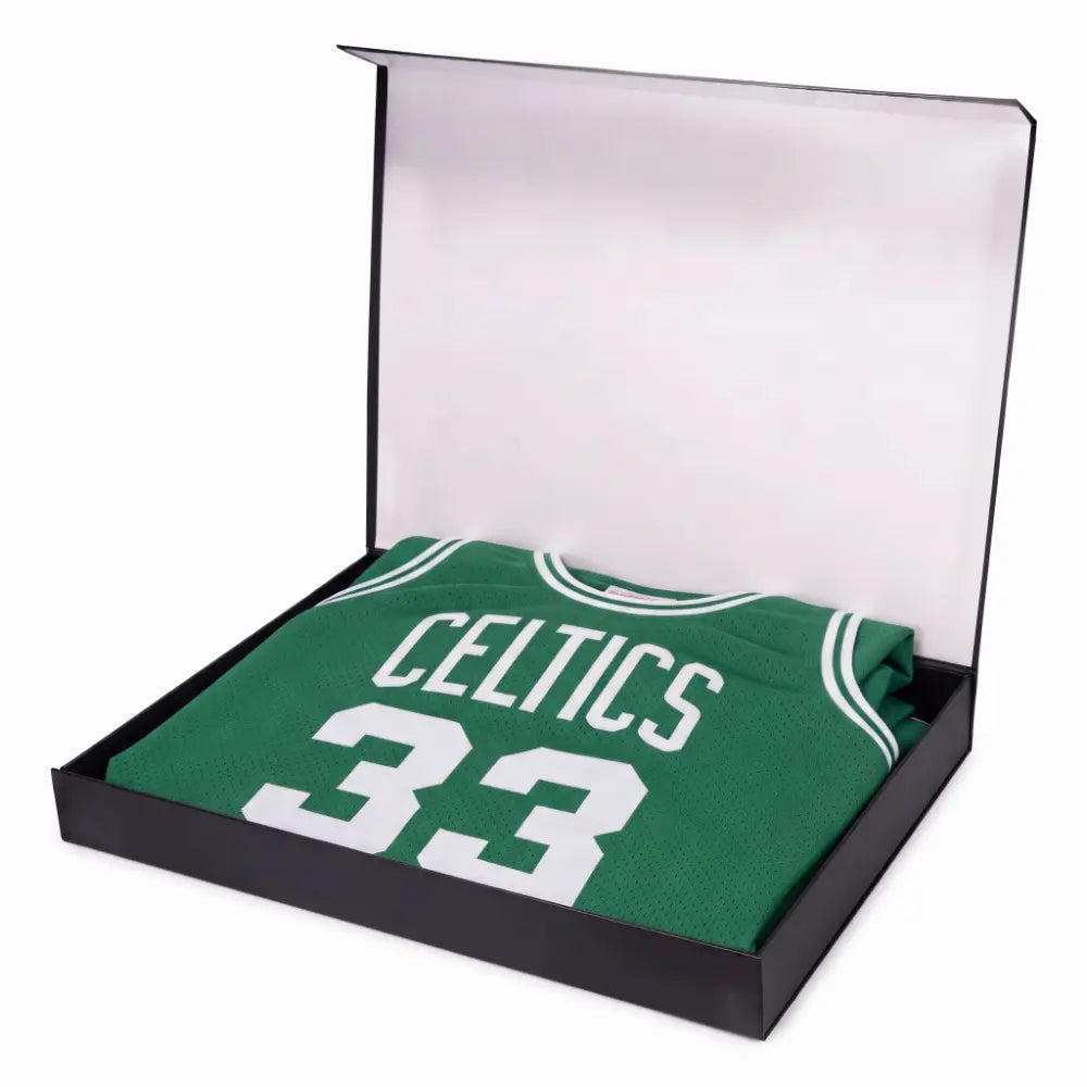 Jersey NBA Autografiado por Larry Bird #33 Celtics