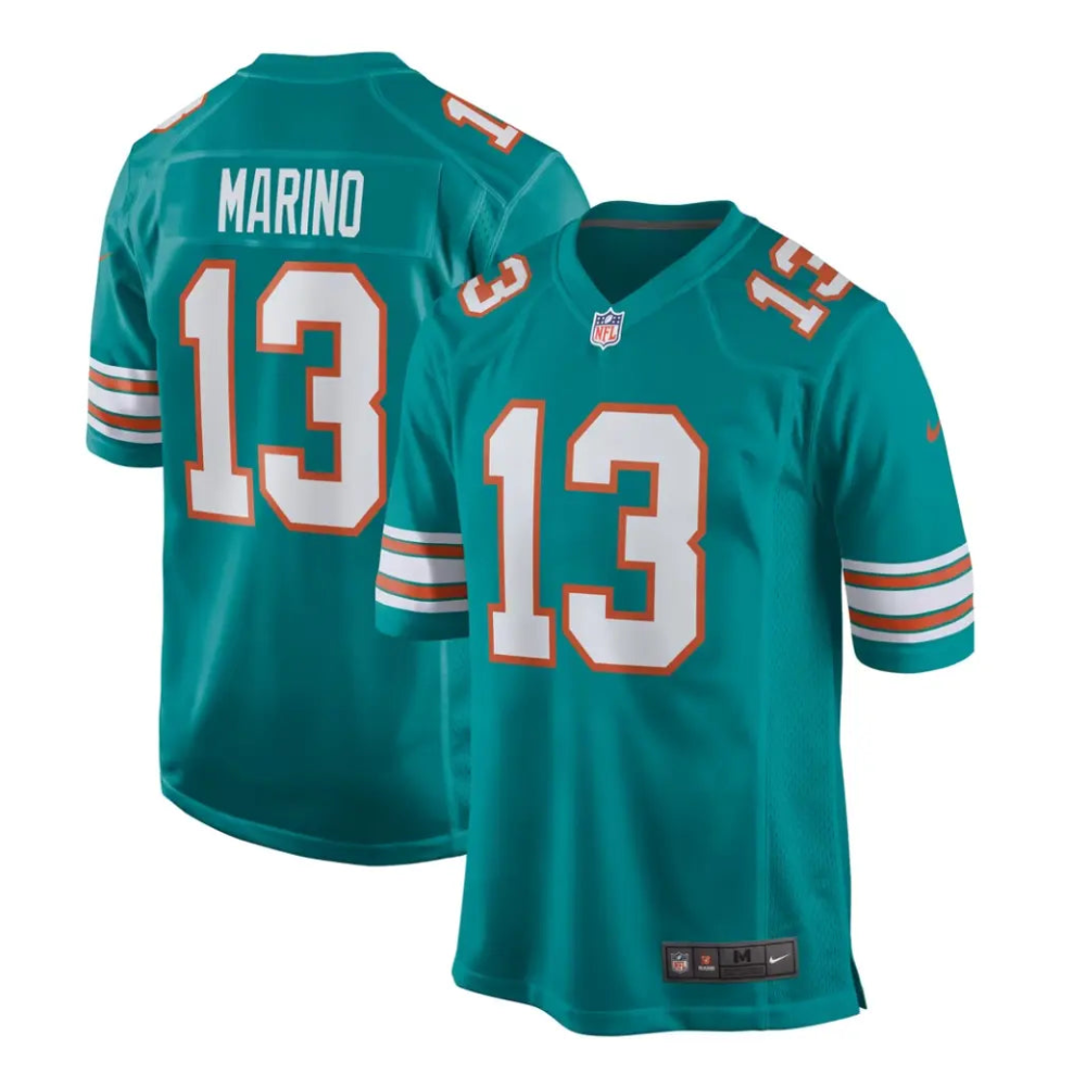 Jersey Nike Game Alterno 1980-1986 Leyenda Dan Marino #13 Dolphins