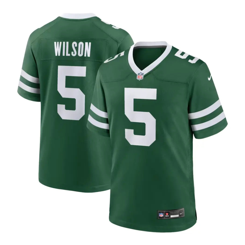 Jersey Nike NFL Game Home Garret Wilson #5 Jets