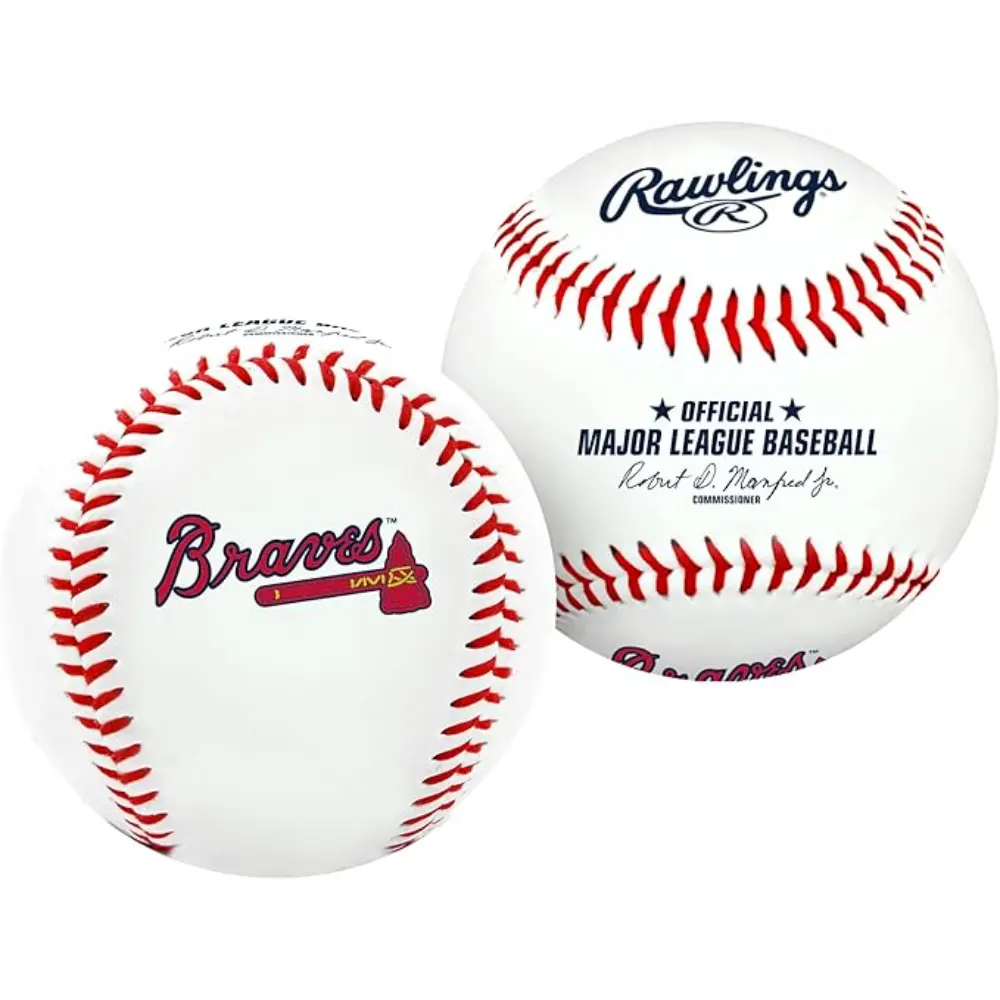 Pelota Rawlings MLB Logo Oficial Braves