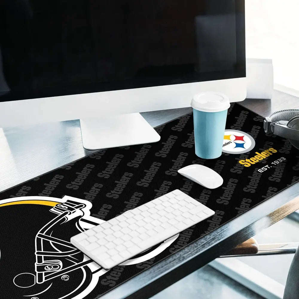 Tapete You The Fan NFL Desk Pad Logo Steelers