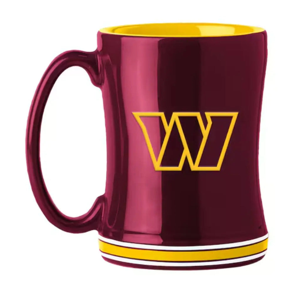Taza NFL Relief Washington Commanders 14 Oz
