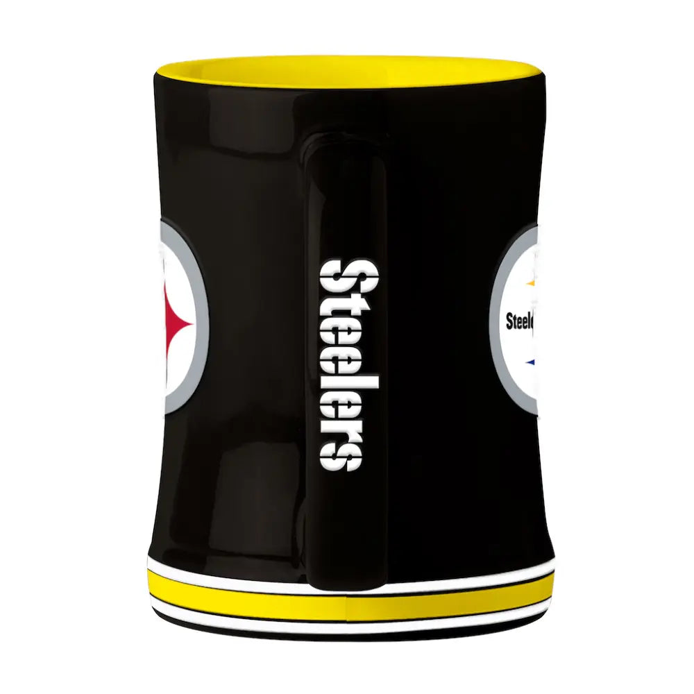Taza NFL Relief Pittsburgh Steelers 14 Oz