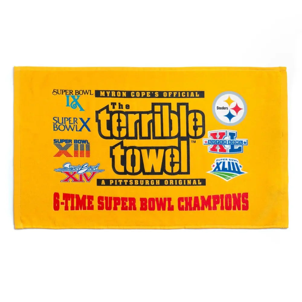 Toalla NFL Terrible 6X Champion Steelers