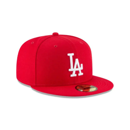 Gorra New Era 5950 MLB Basic Scarlet Dodgers