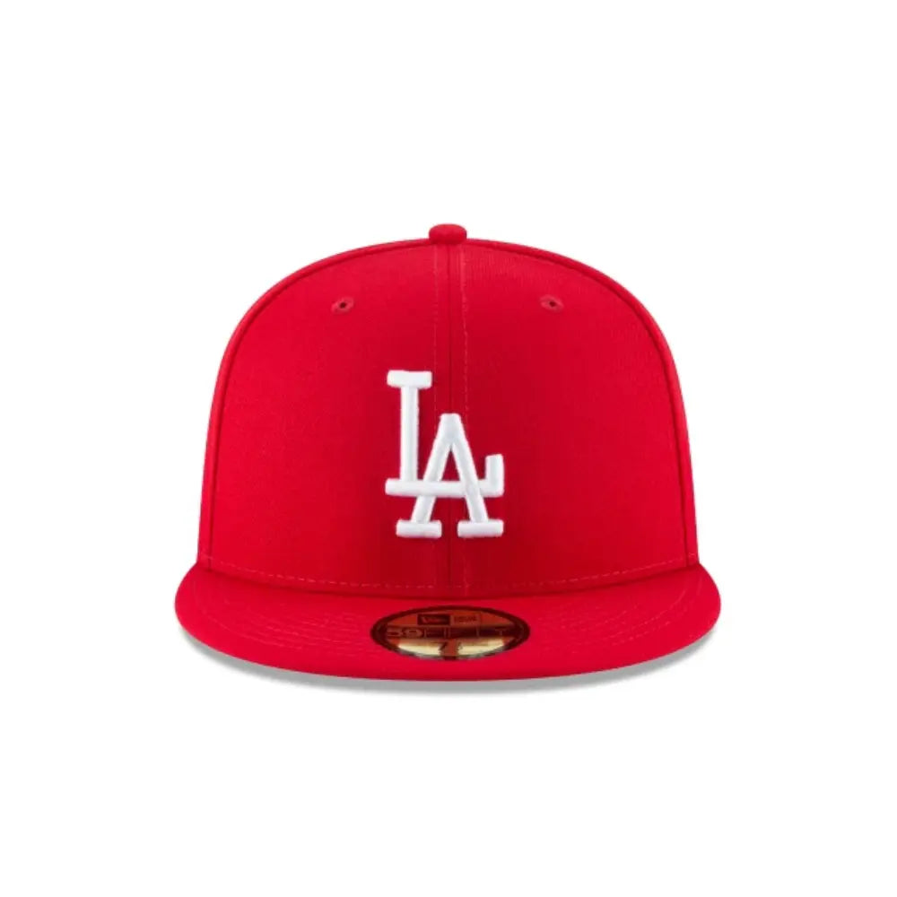 Gorra New Era 5950 MLB Basic Scarlet Dodgers