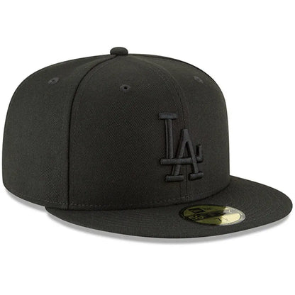 Gorra New Era 5950 MLB Black On Black Dodgers