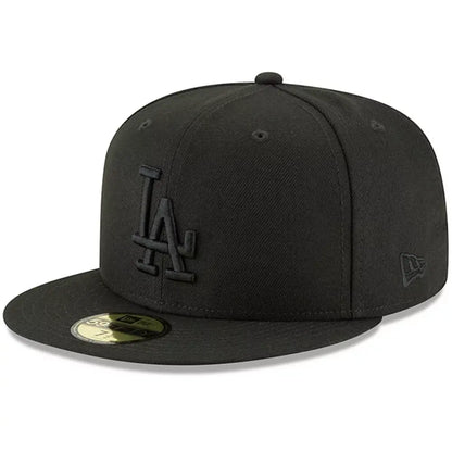 Gorra New Era 5950 MLB Black On Black Dodgers