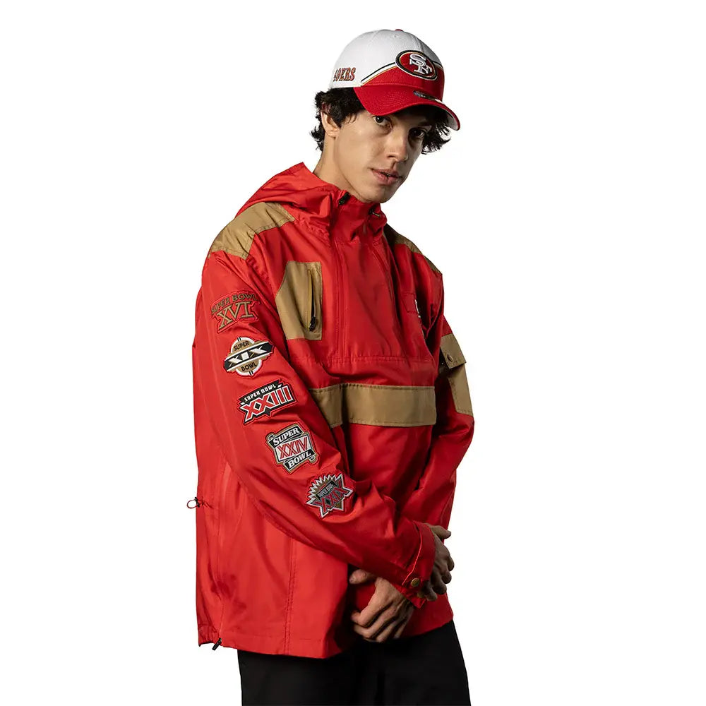 Chaqueta New Era NFL Anorak San Francisco 49Ers