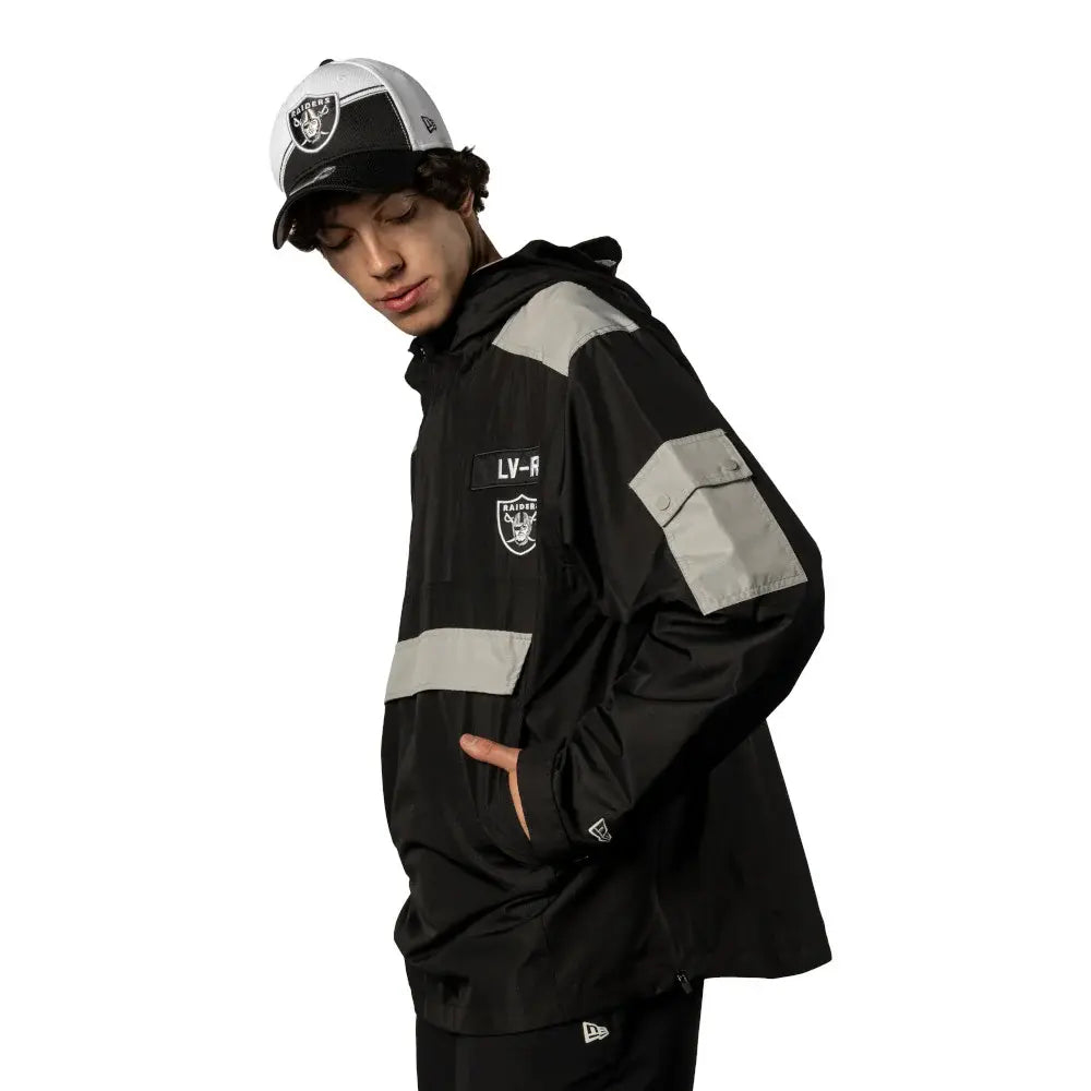 Chaqueta New Era NFL Anorak Las Vegas Raiders