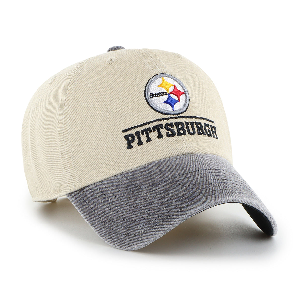 Gorra 47 NFL Mojave Logo Line TT Clean Up Steelers