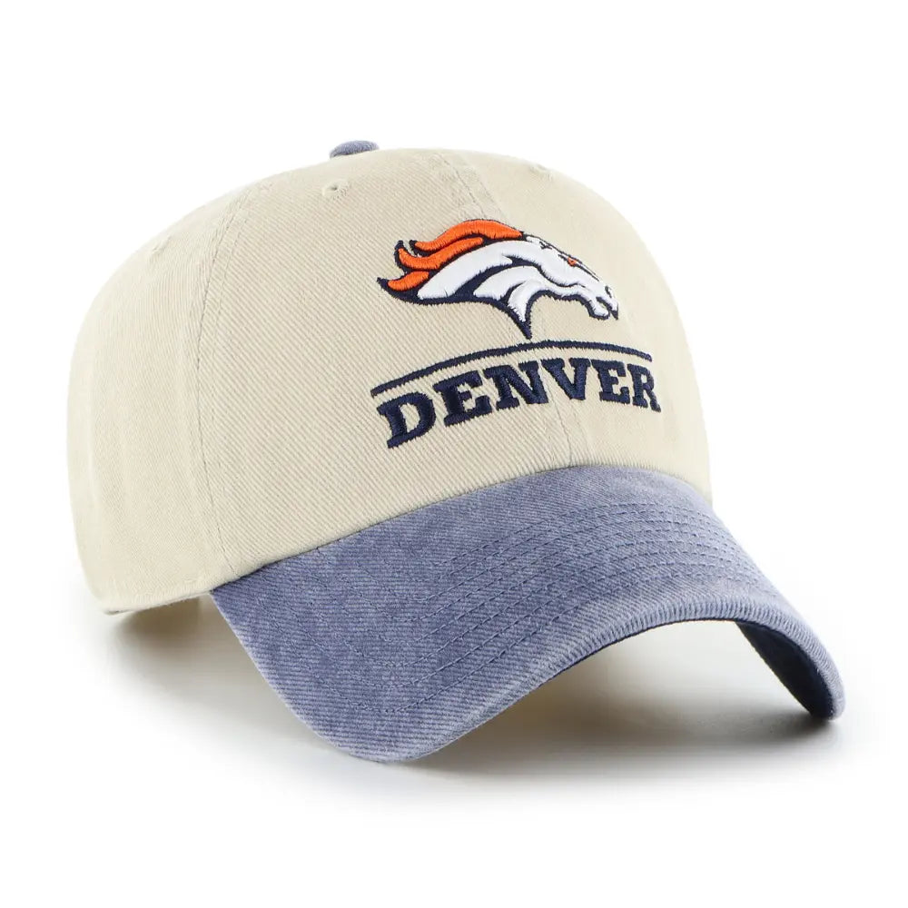 Gorra 47 NFL Mojave Logo Line TT Clean Up Broncos