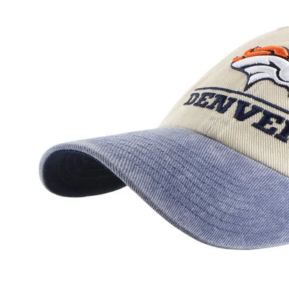 Gorra 47 NFL Mojave Logo Line TT Clean Up Broncos