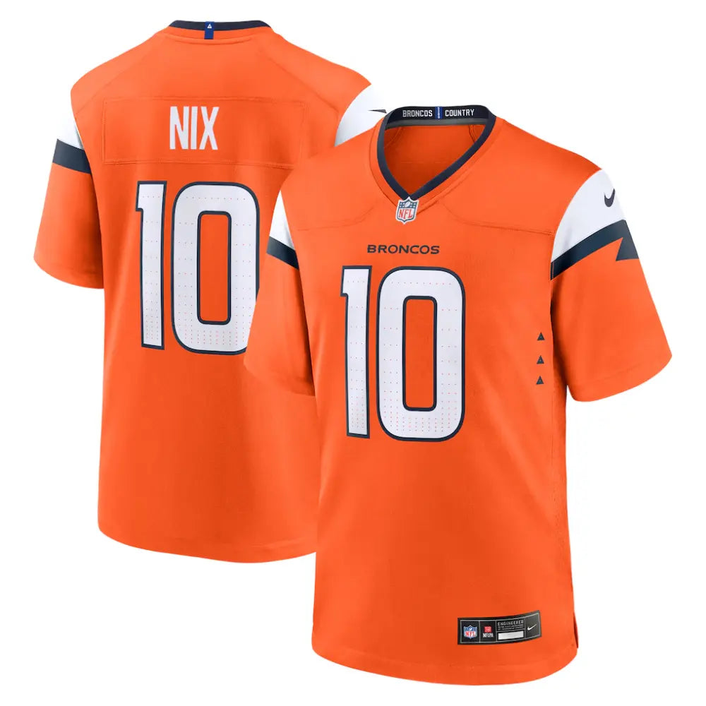 Jersey Nike NFL Game Home Bo Nix Broncos