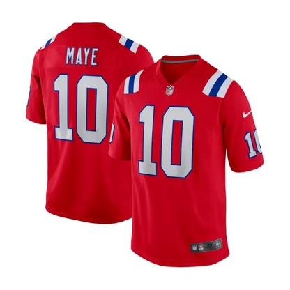 Jersey Nike Game Alterno Drake Maye #10 Patriots