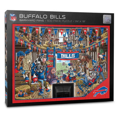 Rompecabezas YouTheFan NFL Barnyard Fans Bills