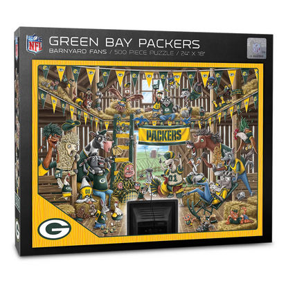 Rompecabezas YouTheFan NFL Barnyard Fans Packers