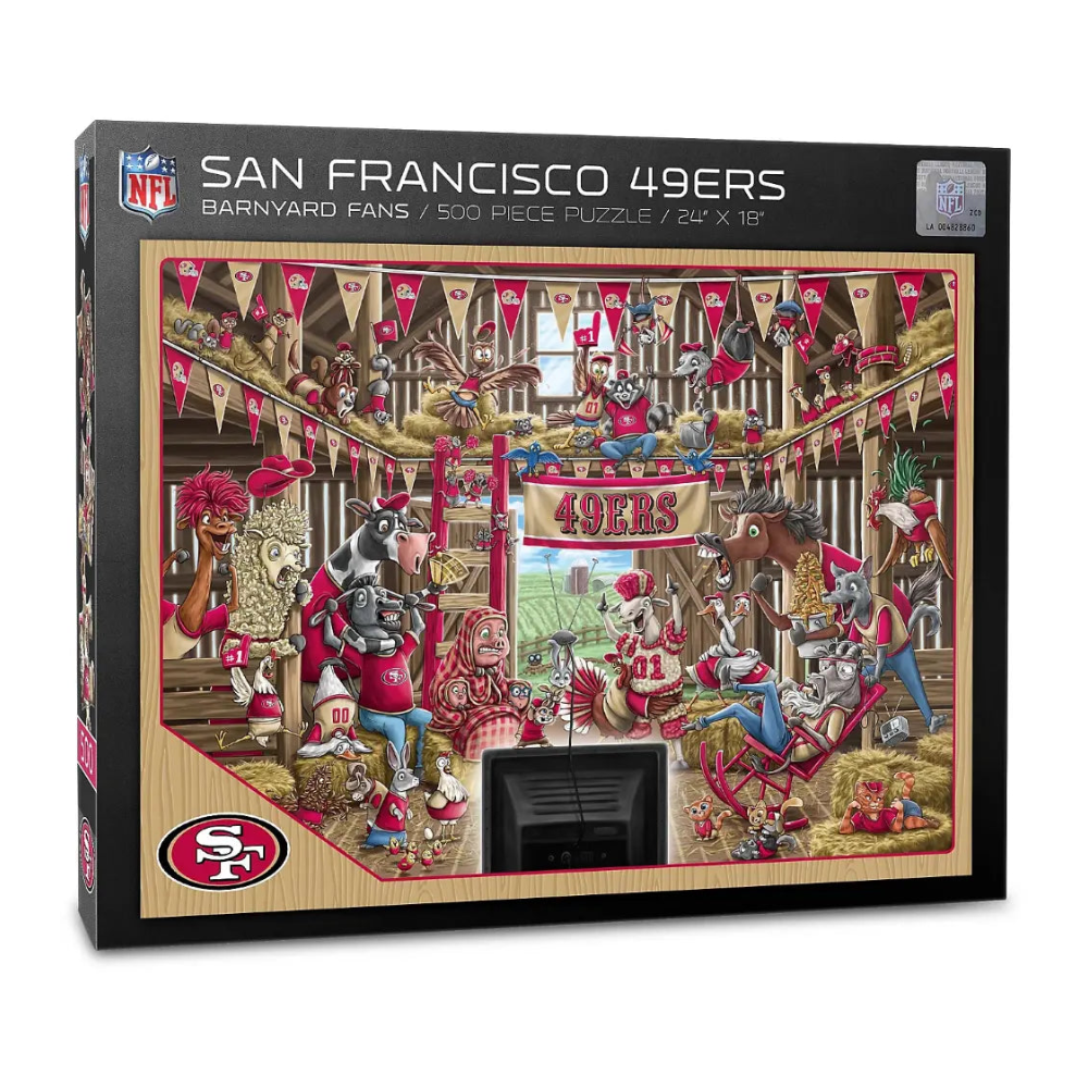 Rompecabezas YouTheFan NFL Barnyard Fans 49Ers