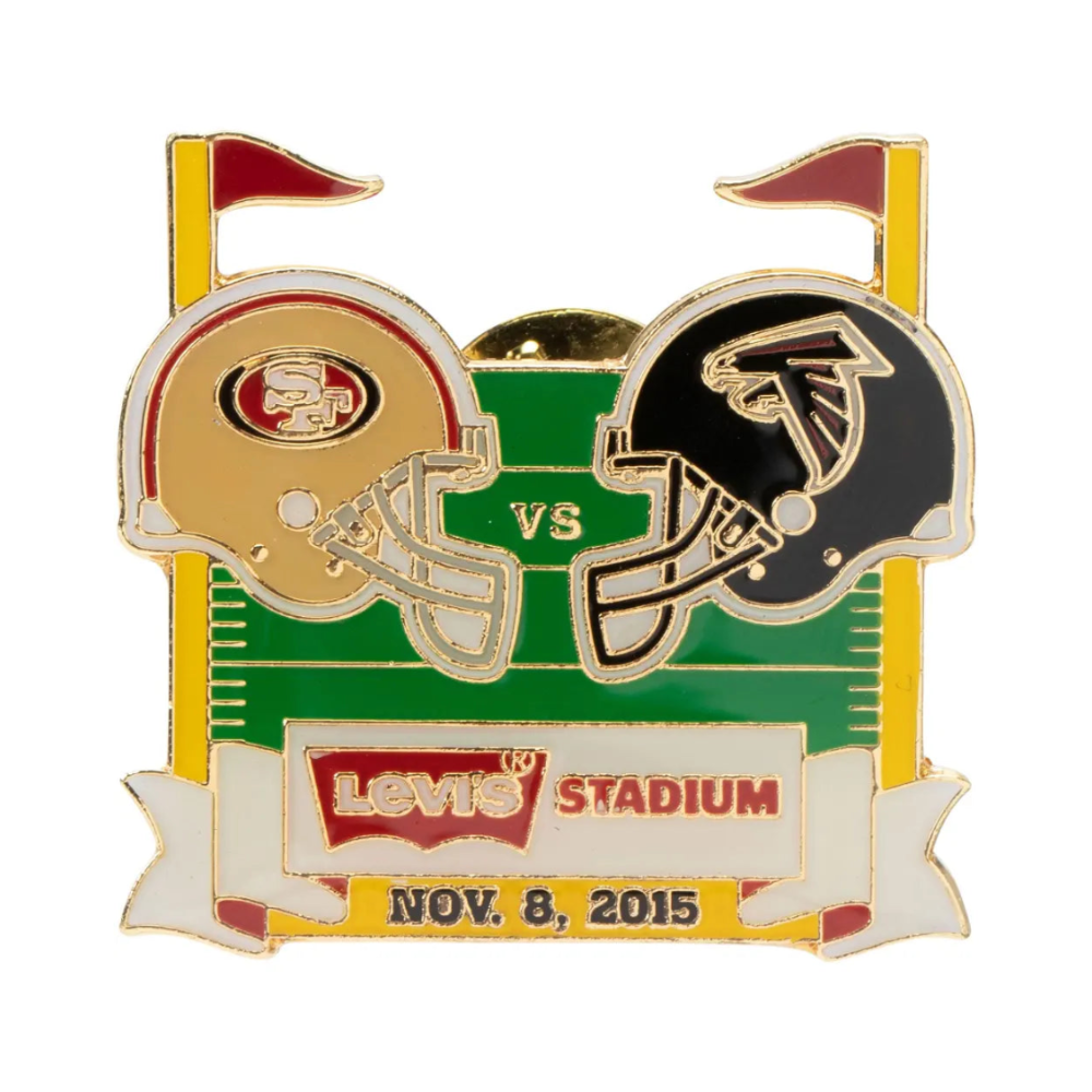 Pin Wincraft NFL Matchup Game 49Ers vs Falcons