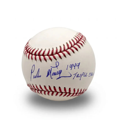 Pelota Fanatics Authentics MLB Baseball Autografiada Por Pedro Martinez Red Sox