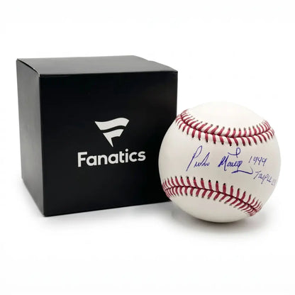 Pelota Fanatics Authentics MLB Baseball Autografiada Por Pedro Martinez Red Sox