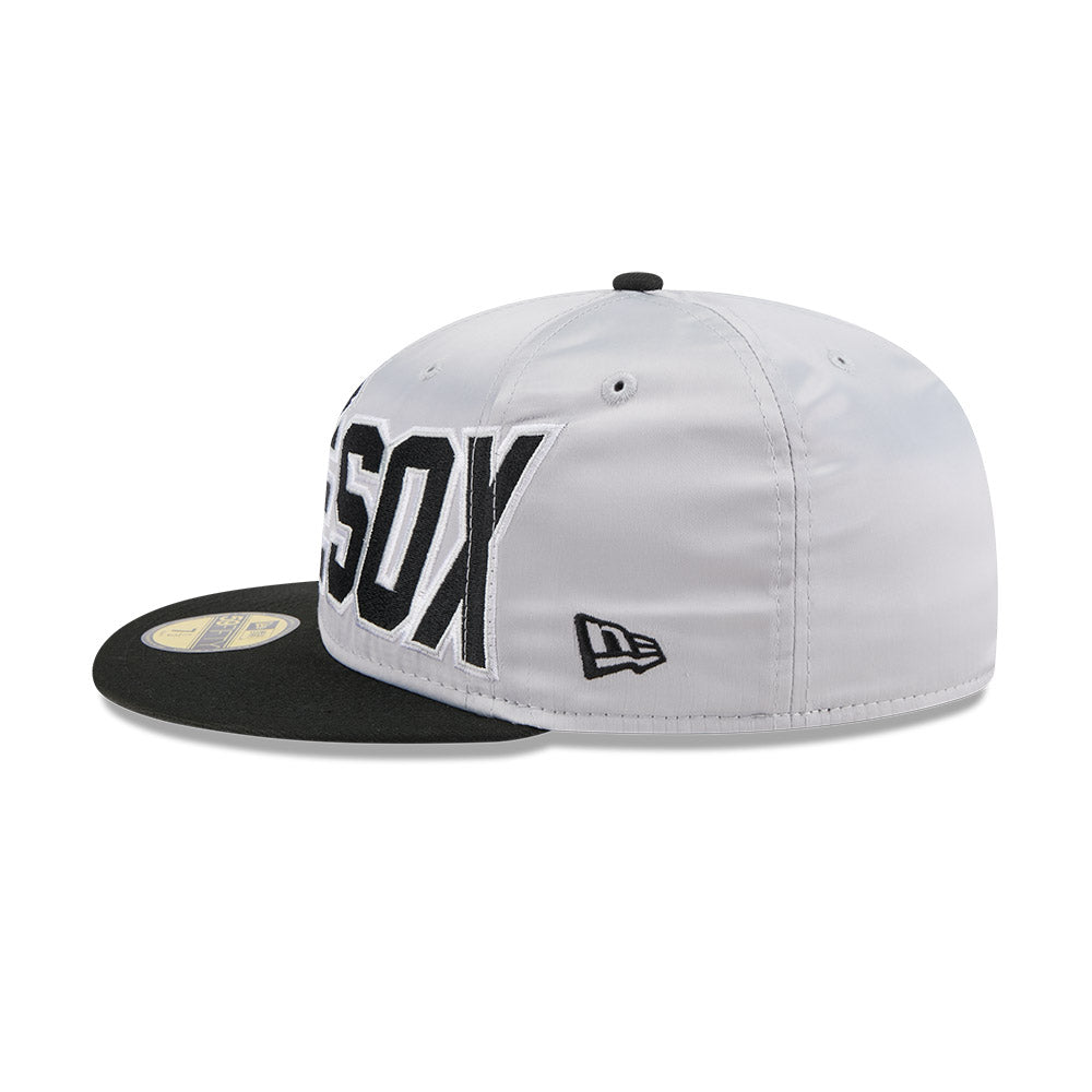 Gorra New Era 5950 MLB Satin White Sox