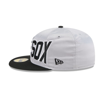 Gorra New Era 5950 MLB Satin White Sox