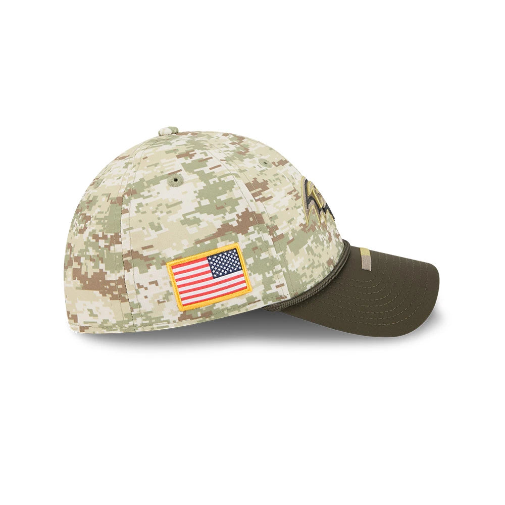 Gorra New Era 3930 NFL Salute To Service 2025 Baltimore Ravens
