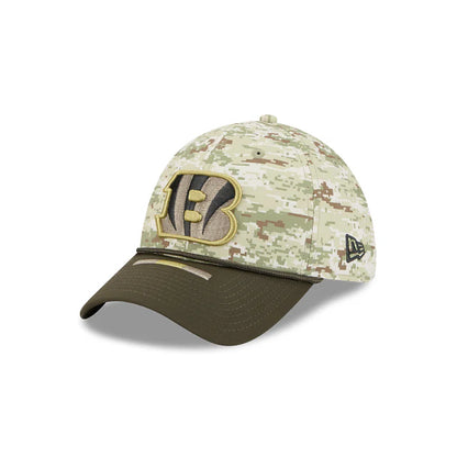 Gorra New Era 3930 NFL Salute To Service 2025 Cincinnati Bengals