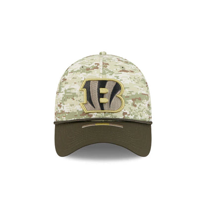 Gorra New Era 3930 NFL Salute To Service 2025 Cincinnati Bengals