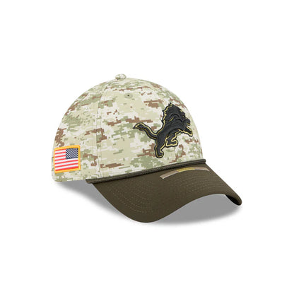 Gorra New Era 3930 NFL Salute To Service 2025 Detroit Lions